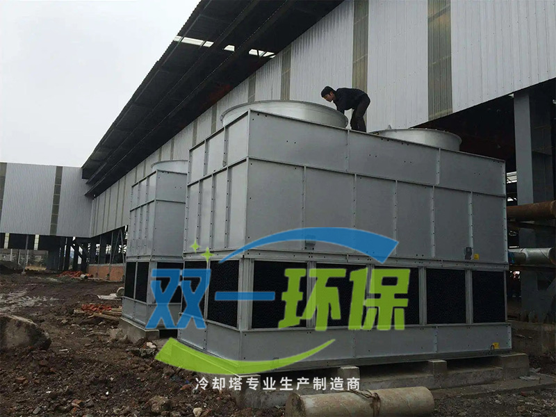 逆流式闭式冷却塔
